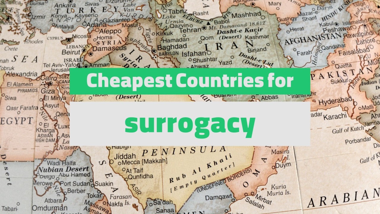 代孕费用低的国家
